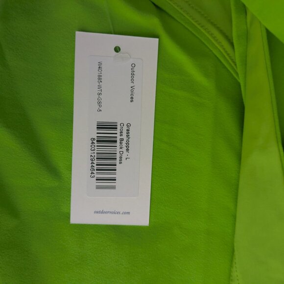 NWT Outdoor Voices cross back dress - Picture 4 of 5